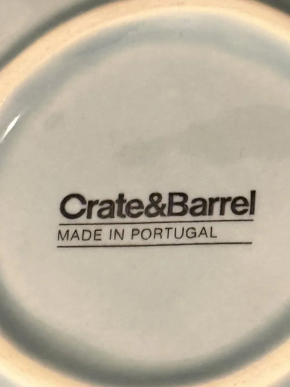Crate & Barrel Marin Blue 9